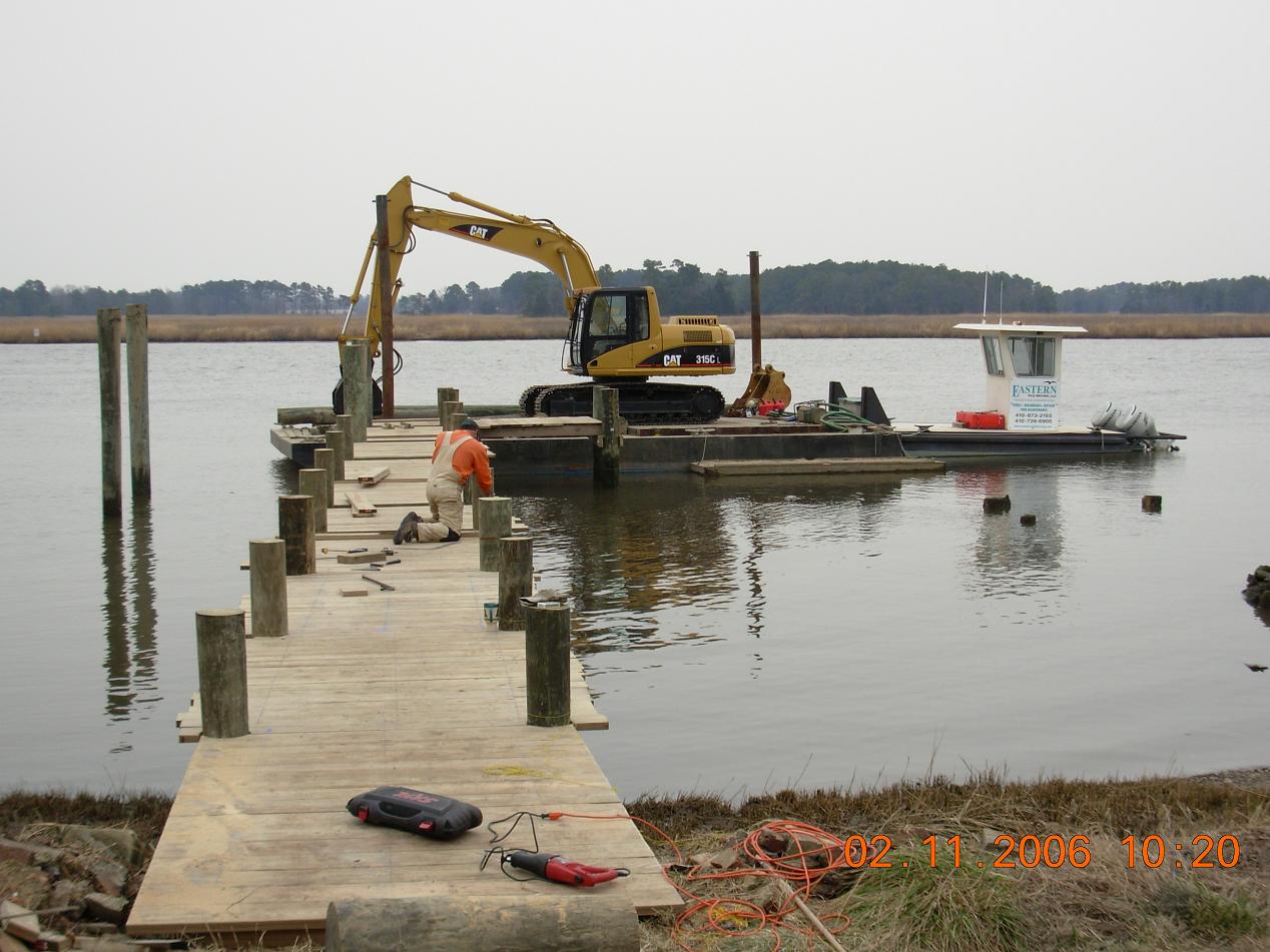 Pier Construction
